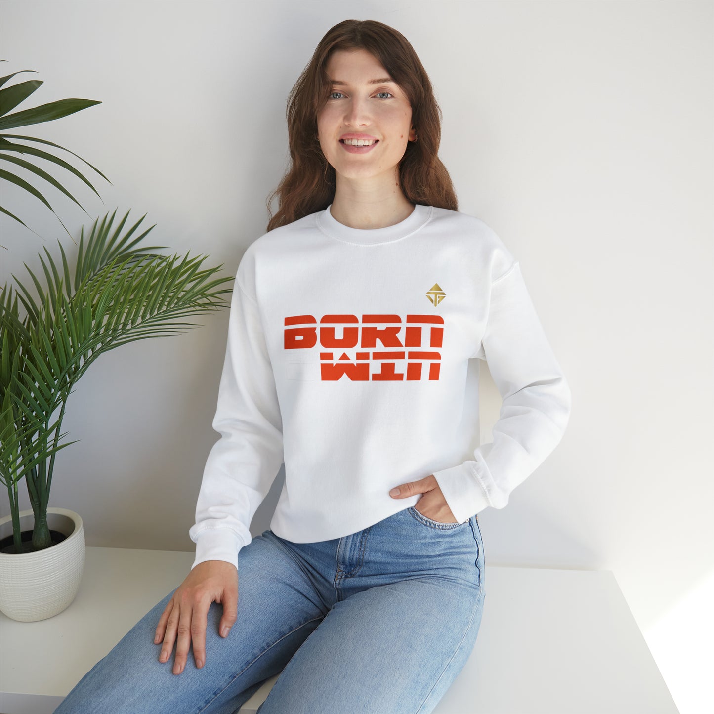 Born 2 Win Unisex Crewneck Sweatshirt