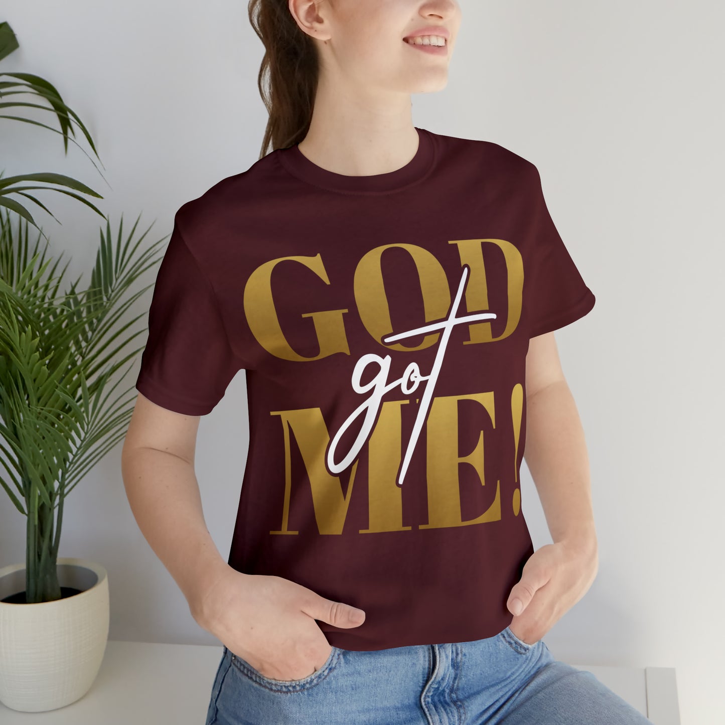 GOD got ME! Unisex Short Sleeve Tee