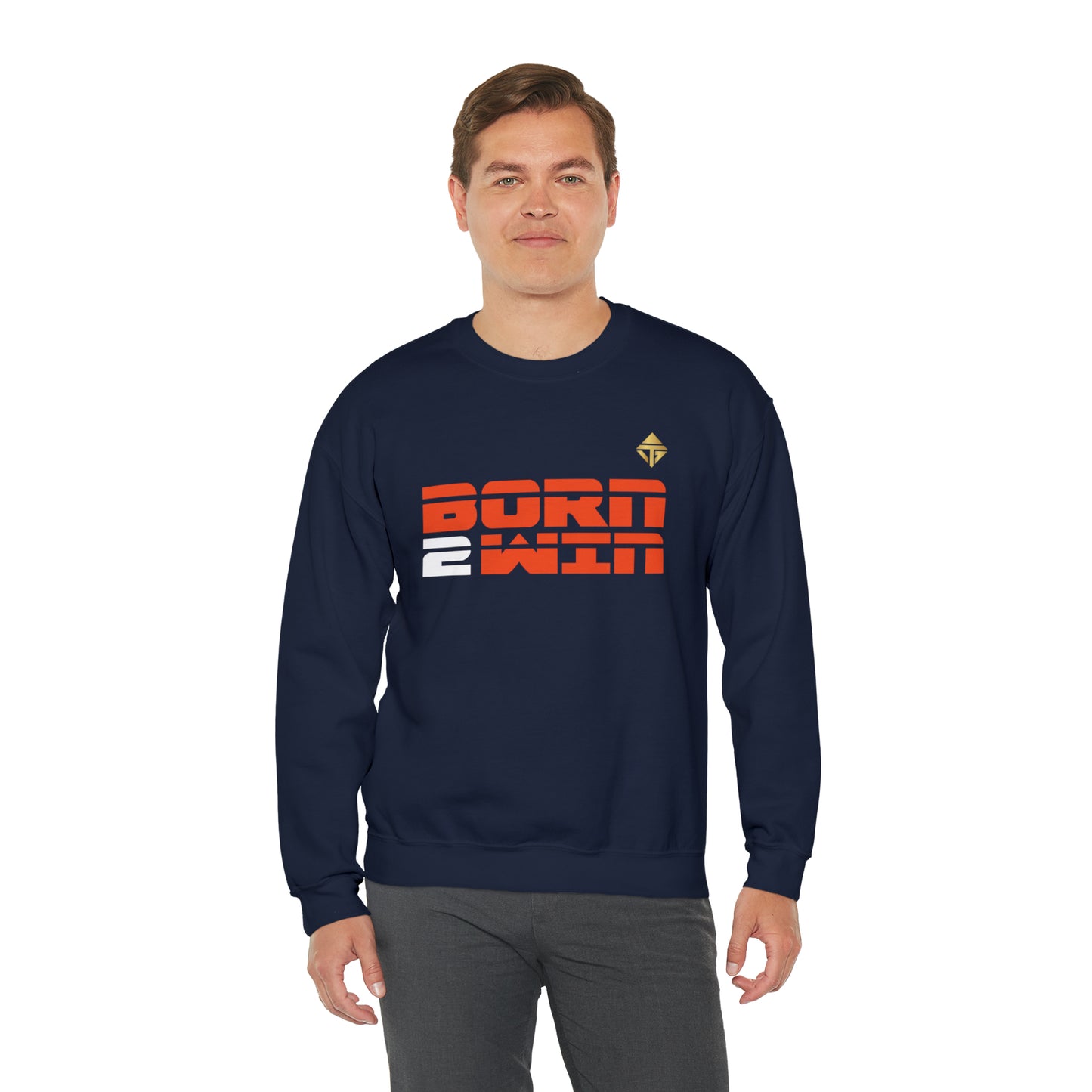 Born 2 Win Unisex Crewneck Sweatshirt