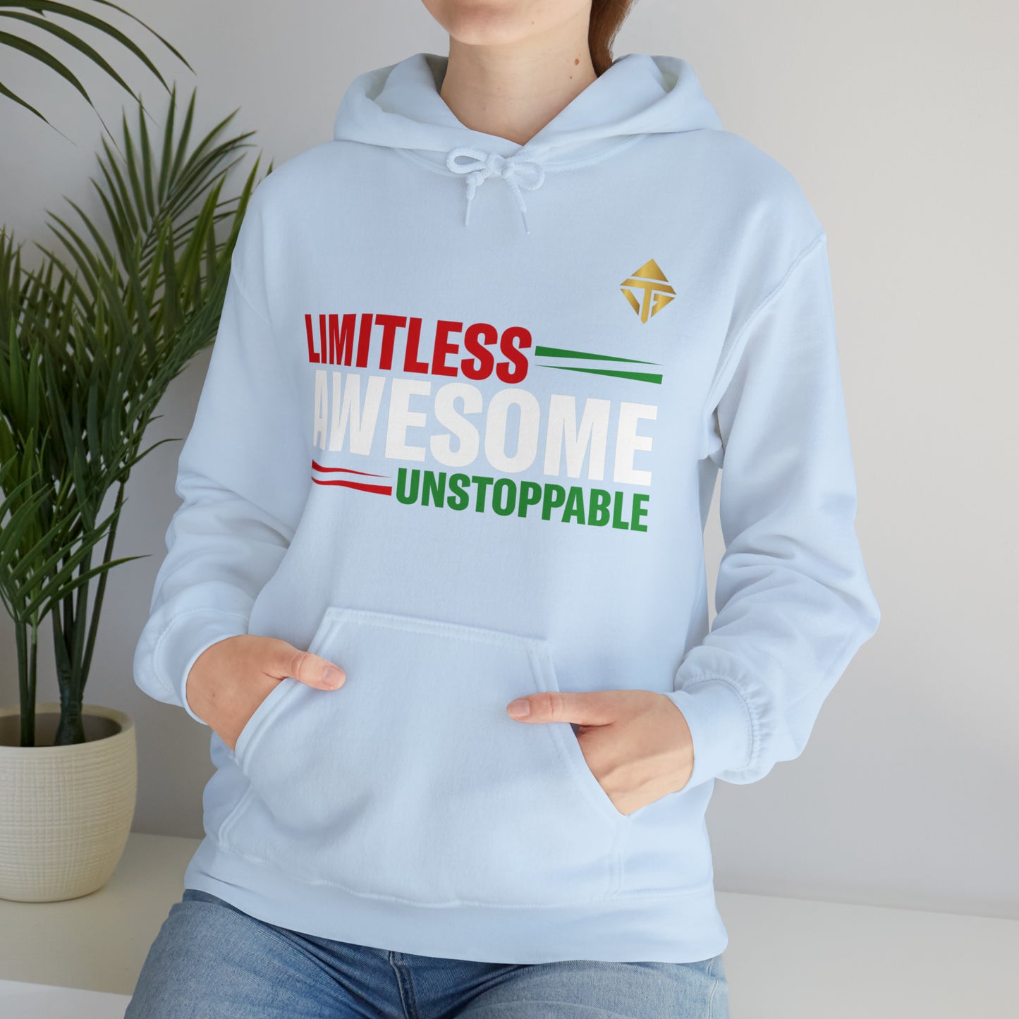 Limitless Awesome Unstoppable Unisex Hoodie