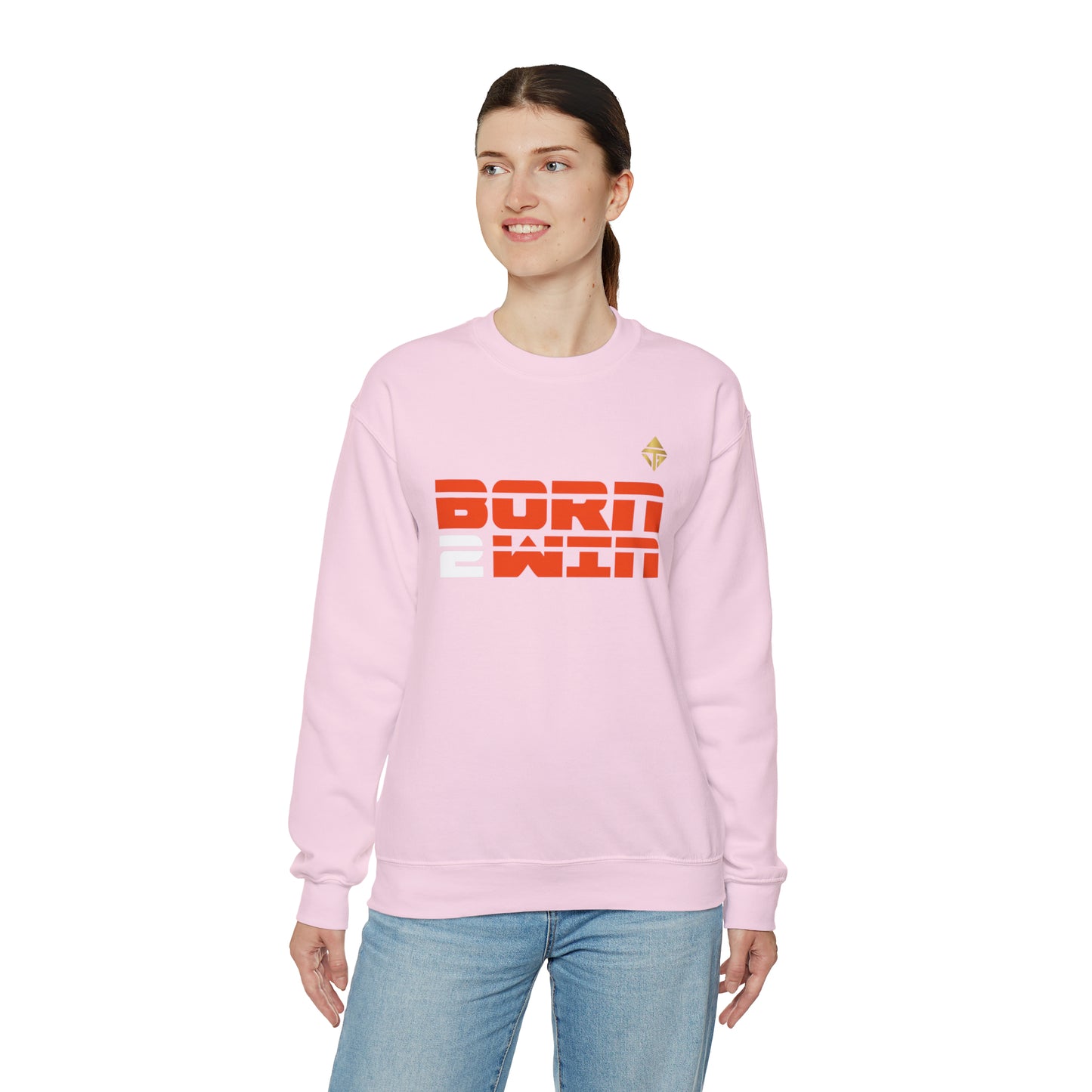 Born 2 Win Unisex Crewneck Sweatshirt