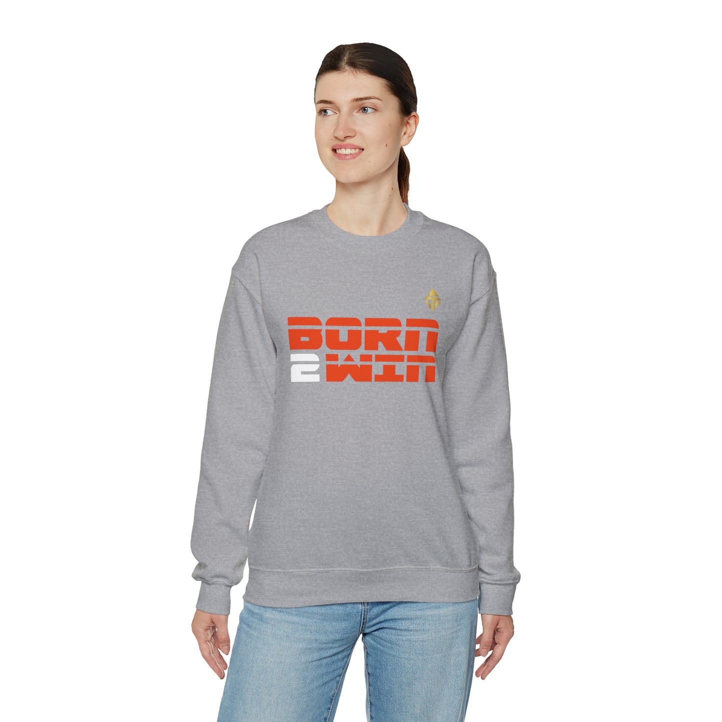 Born 2 Win Unisex Crewneck Sweatshirt