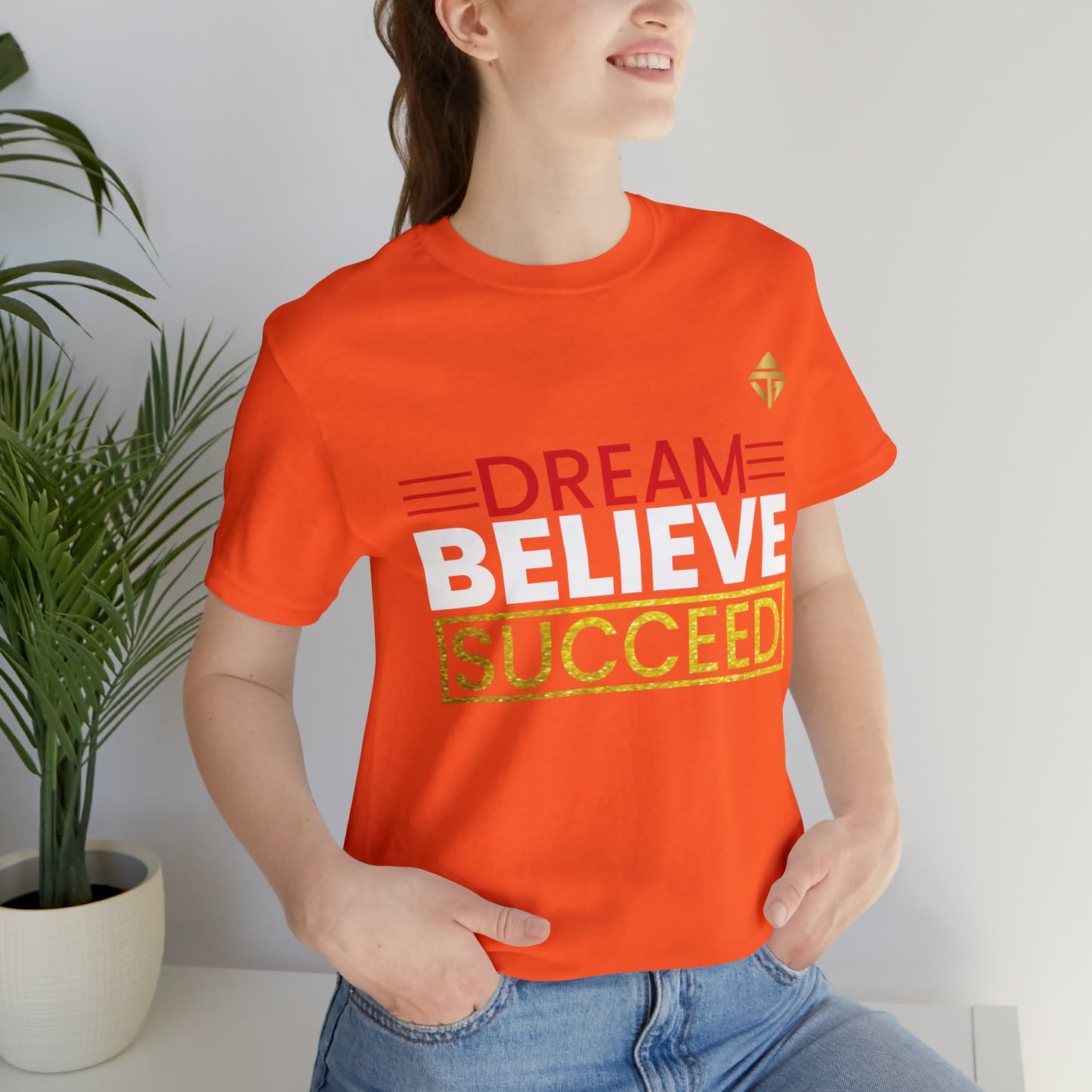 Dream Believe Succeed Short Sleeve Tee