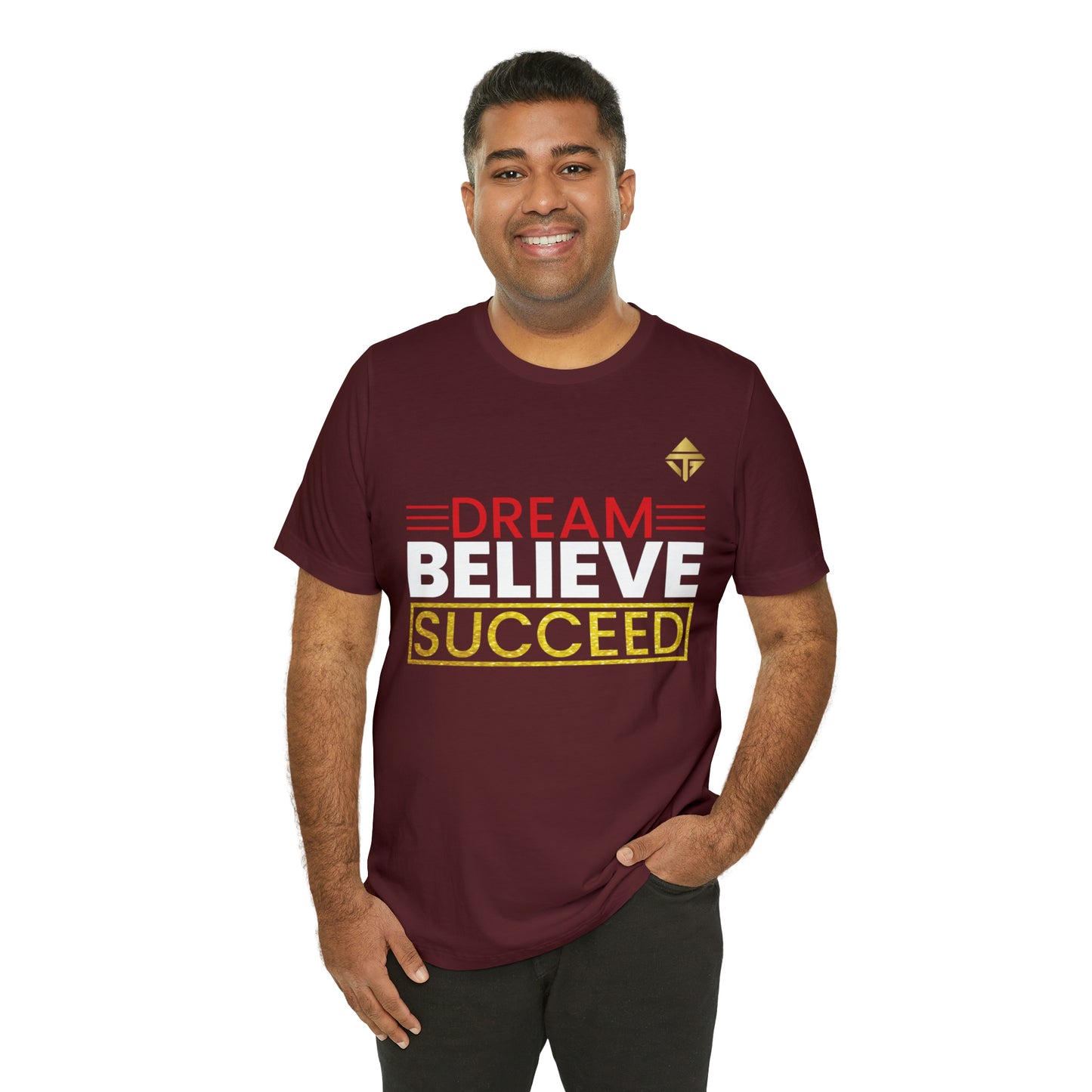 Dream Believe Succeed Short Sleeve Tee