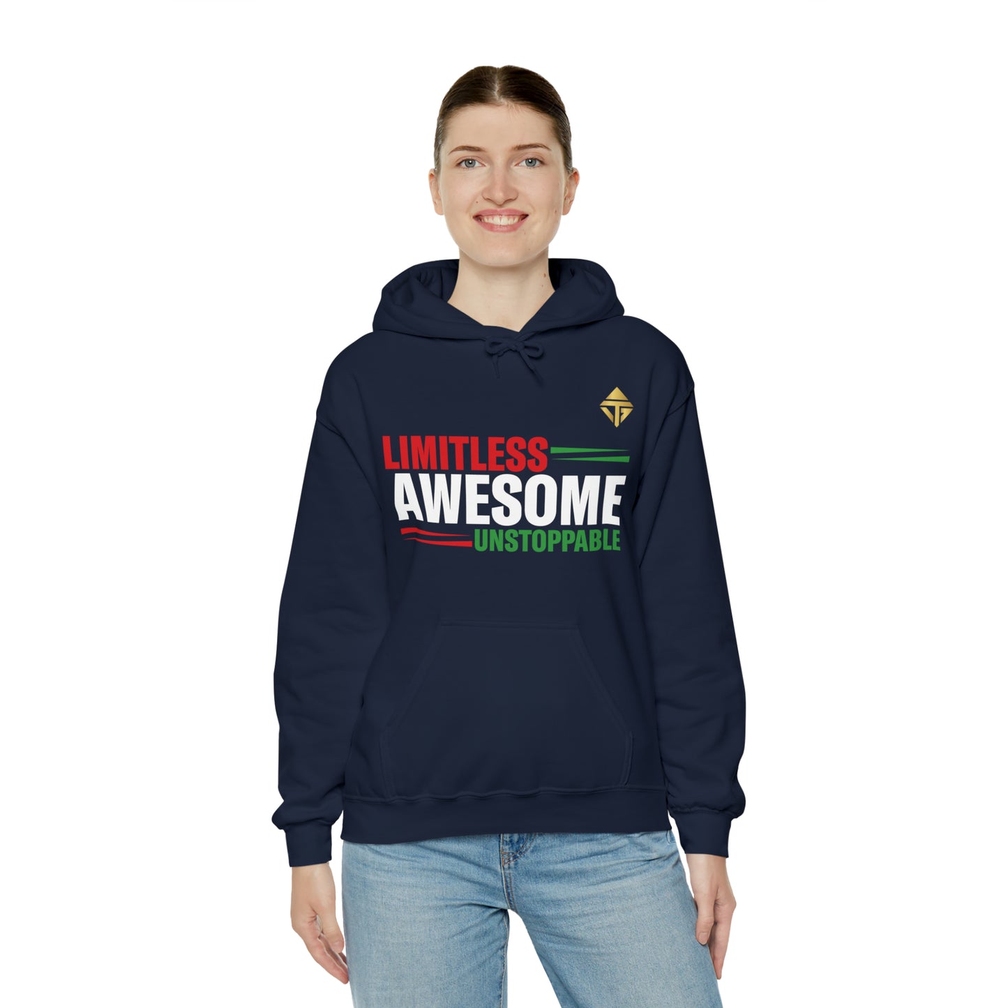 Limitless Awesome Unstoppable Unisex Hoodie