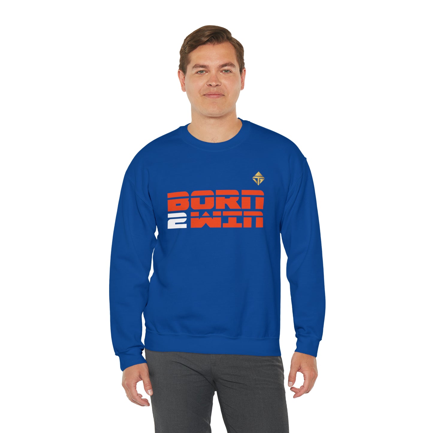 Born 2 Win Unisex Crewneck Sweatshirt