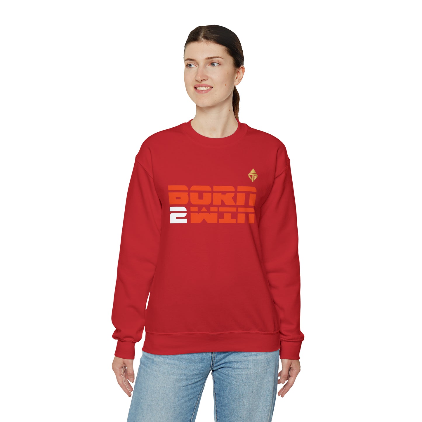 Born 2 Win Unisex Crewneck Sweatshirt