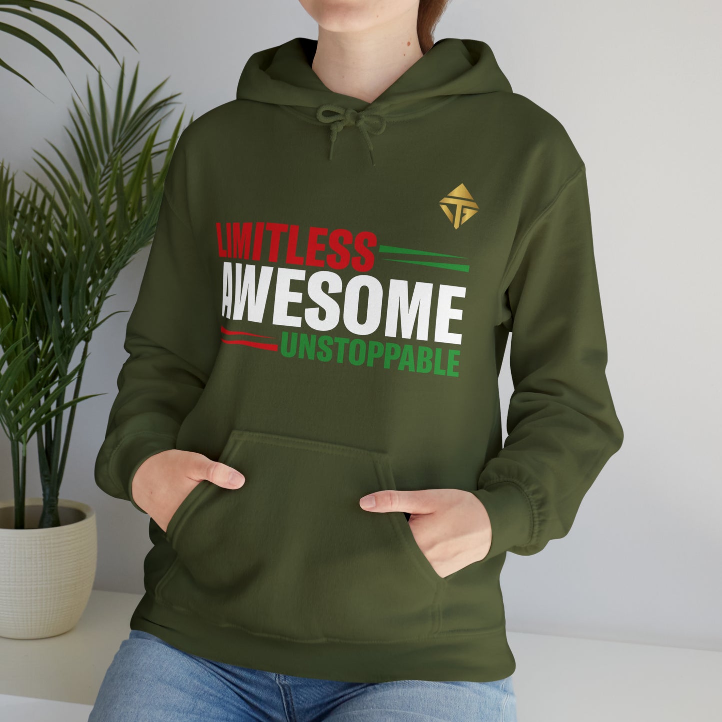 Limitless Awesome Unstoppable Unisex Hoodie