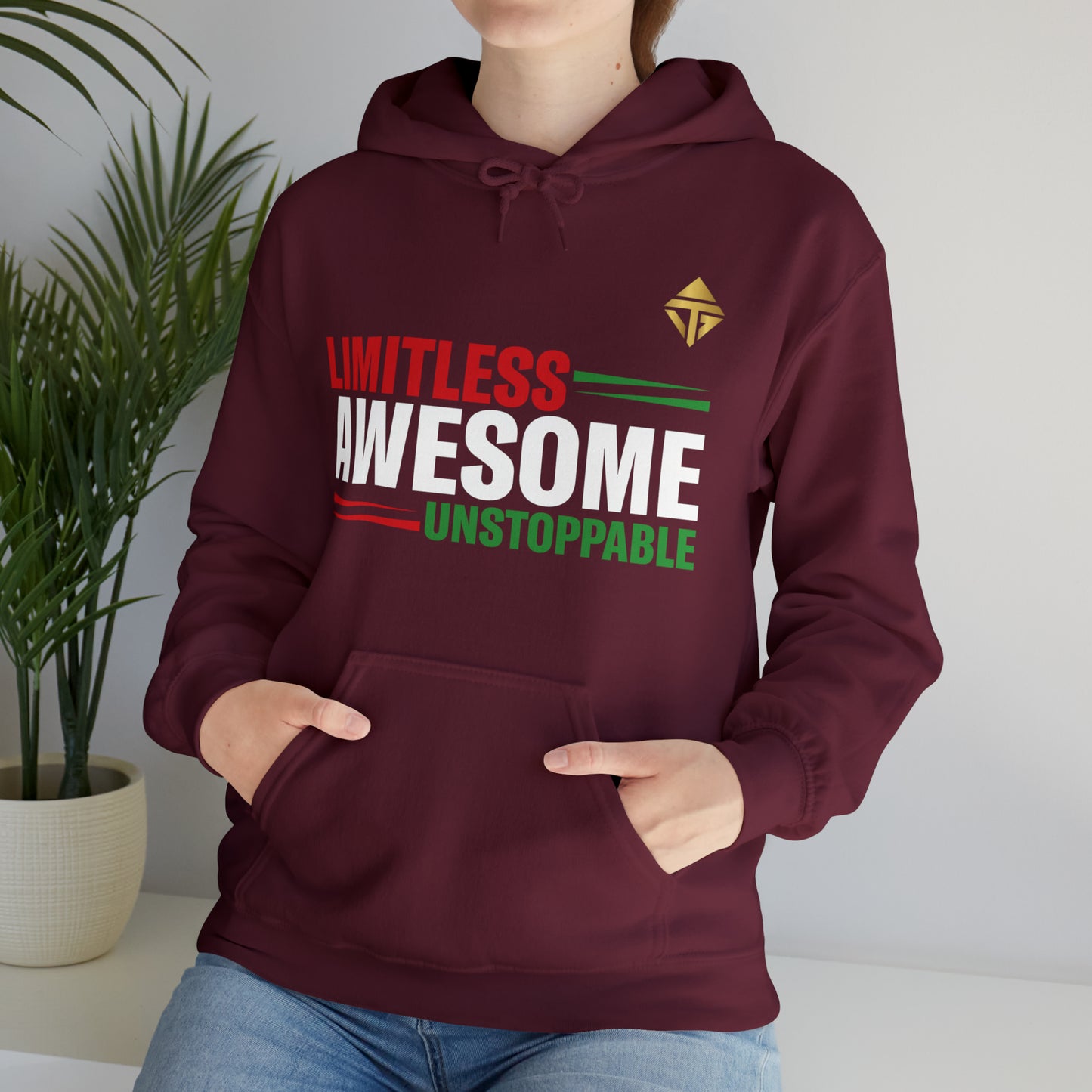Limitless Awesome Unstoppable Unisex Hoodie