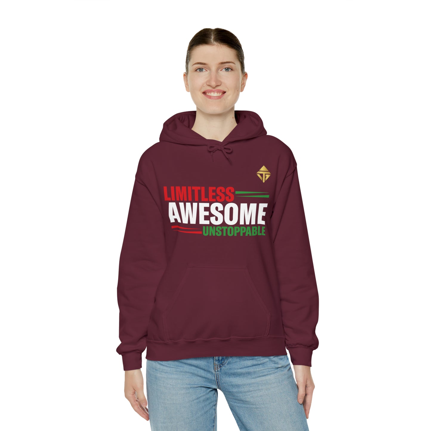 Limitless Awesome Unstoppable Unisex Hoodie