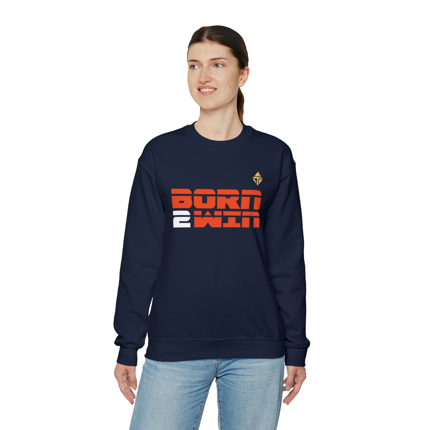 Born 2 Win Unisex Crewneck Sweatshirt