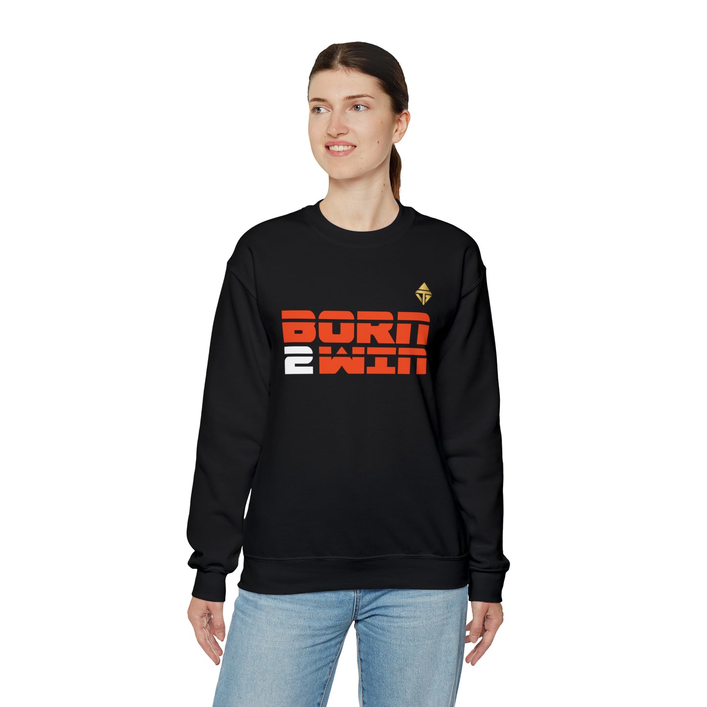 Born 2 Win Unisex Crewneck Sweatshirt