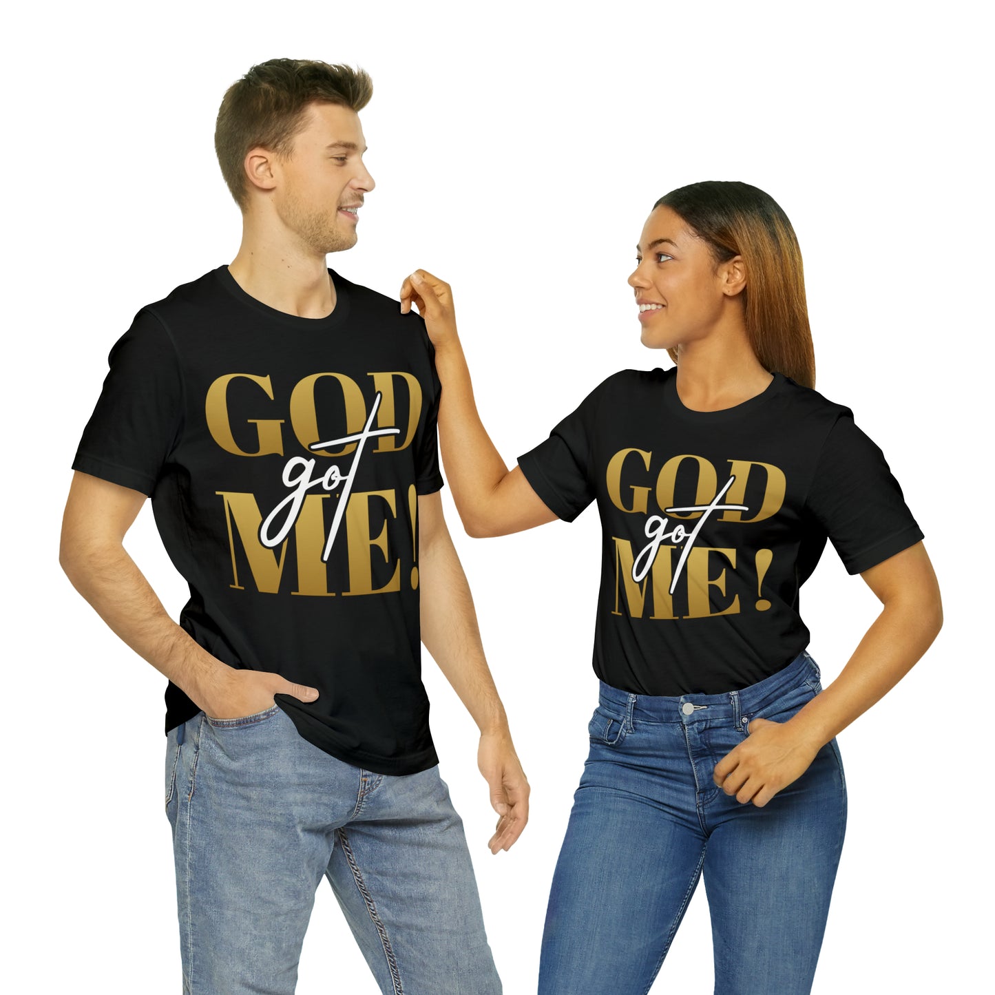 GOD got ME! Unisex Short Sleeve Tee