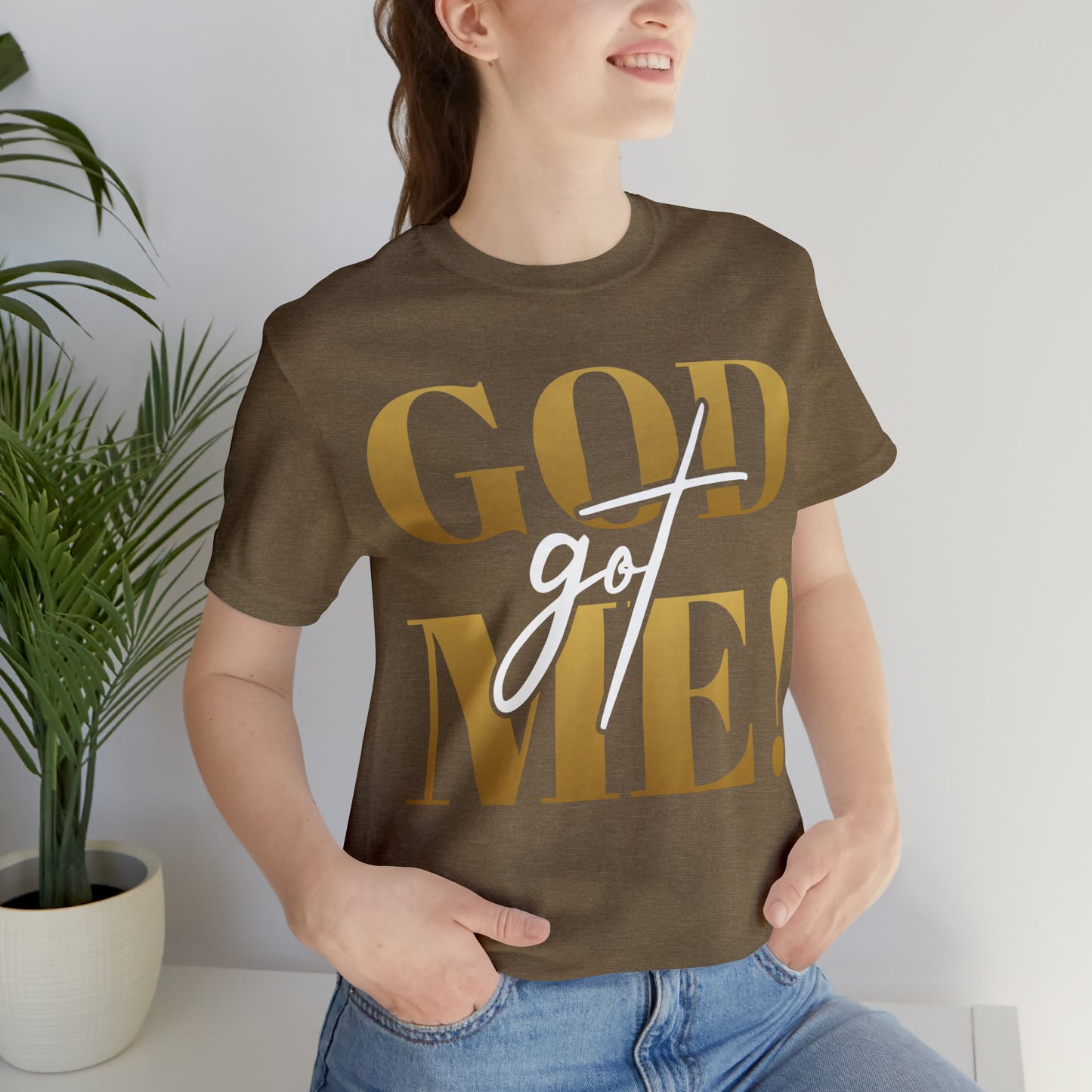 GOD got ME! Unisex Short Sleeve Tee