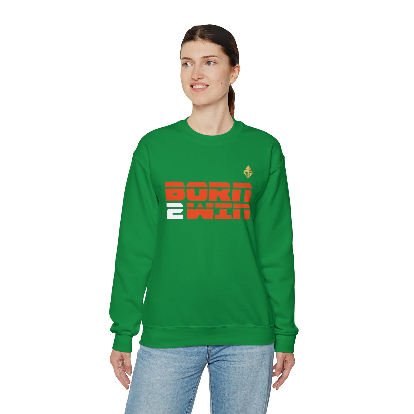 Born 2 Win Unisex Crewneck Sweatshirt