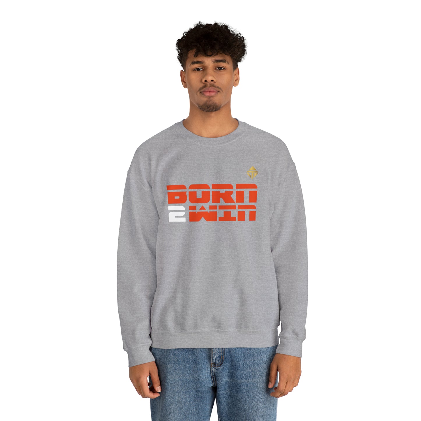 Born 2 Win Unisex Crewneck Sweatshirt