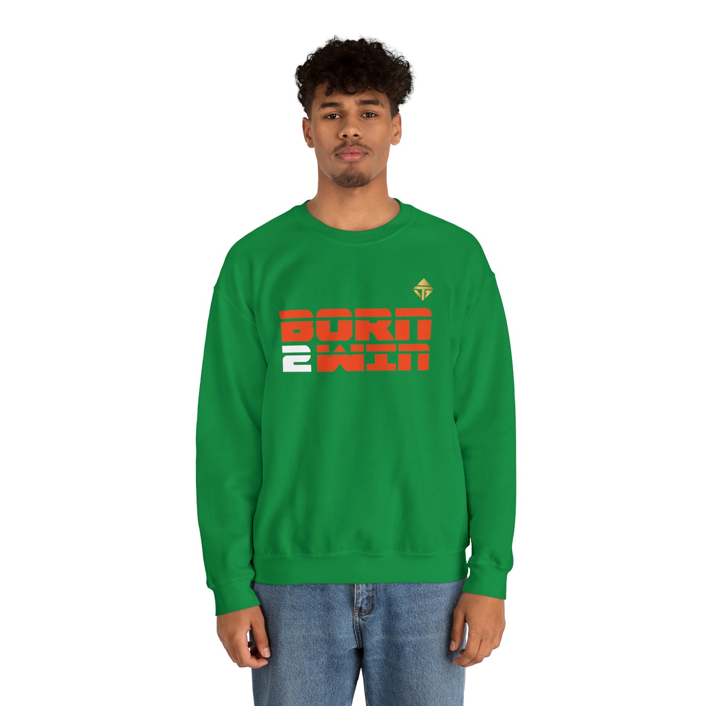 Born 2 Win Unisex Crewneck Sweatshirt