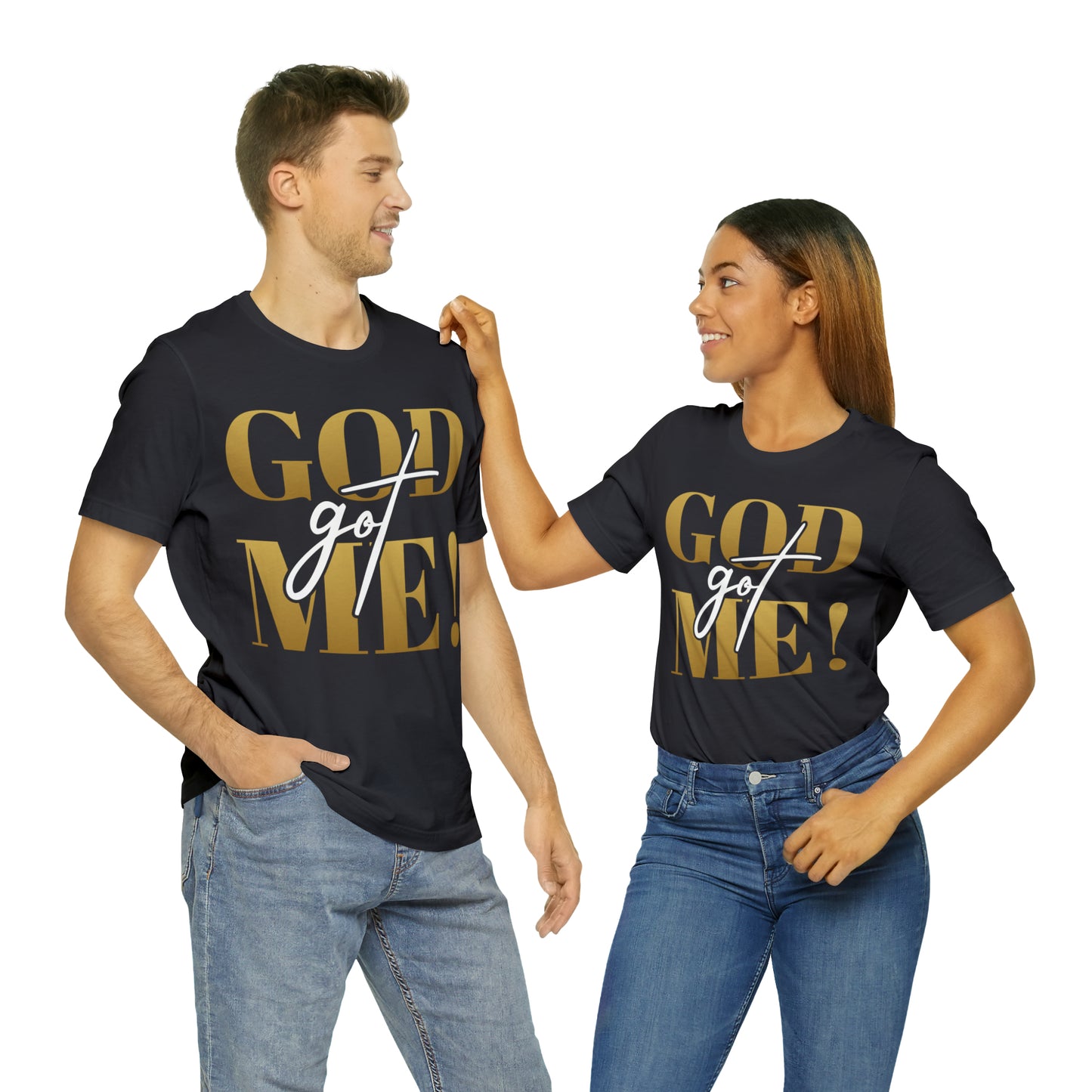 GOD got ME! Unisex Short Sleeve Tee