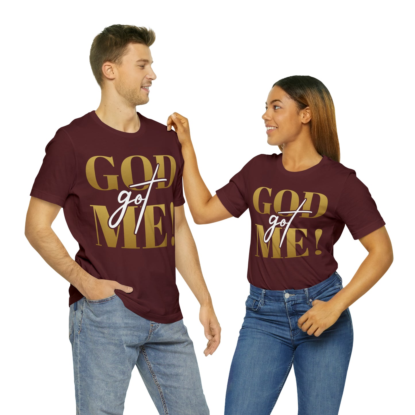 GOD got ME! Unisex Short Sleeve Tee