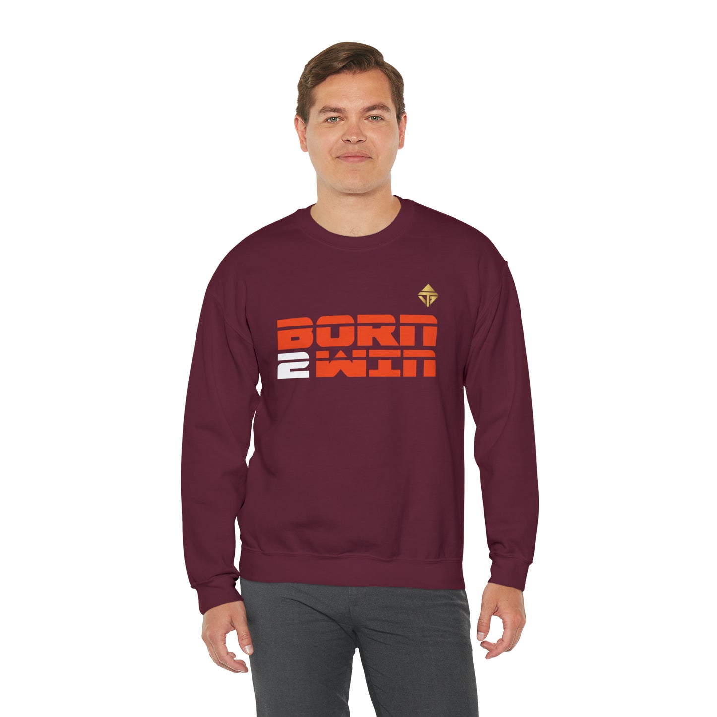 Born 2 Win Unisex Crewneck Sweatshirt