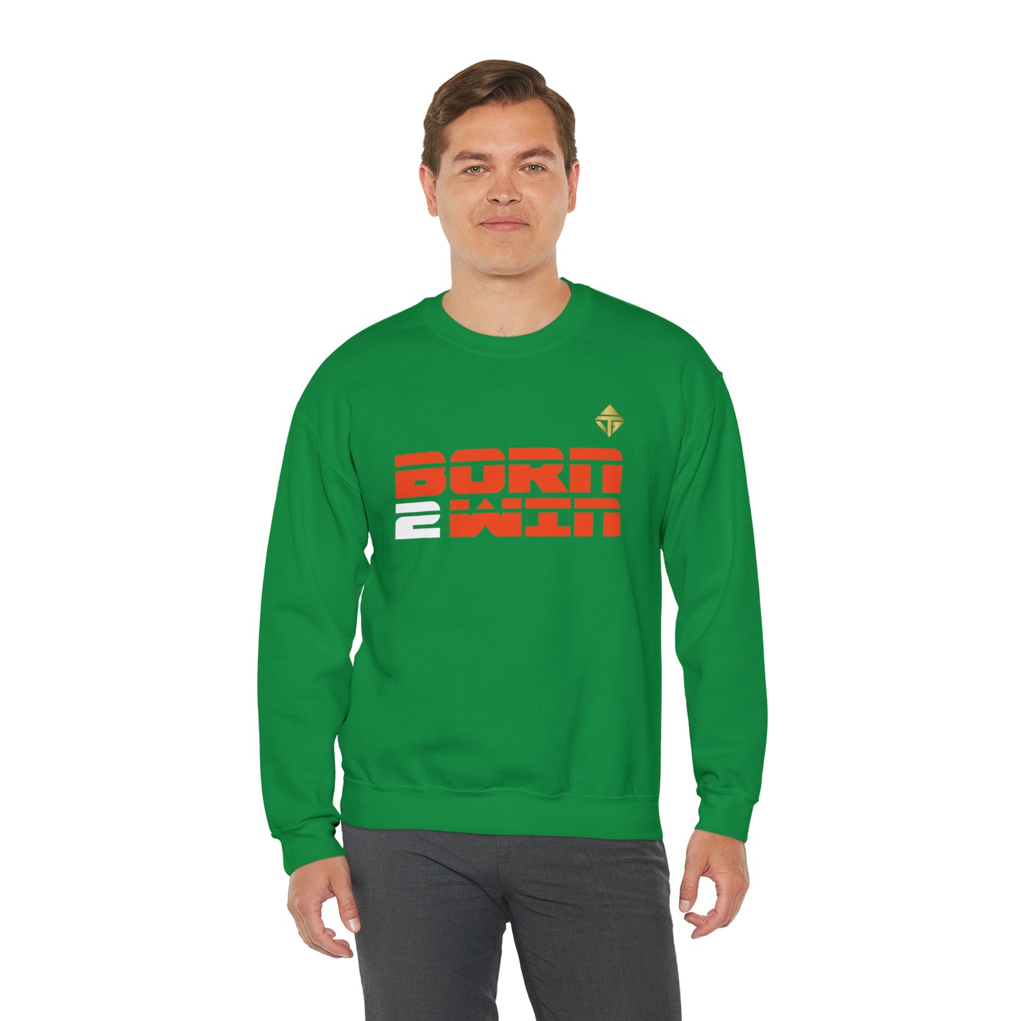 Born 2 Win Unisex Crewneck Sweatshirt