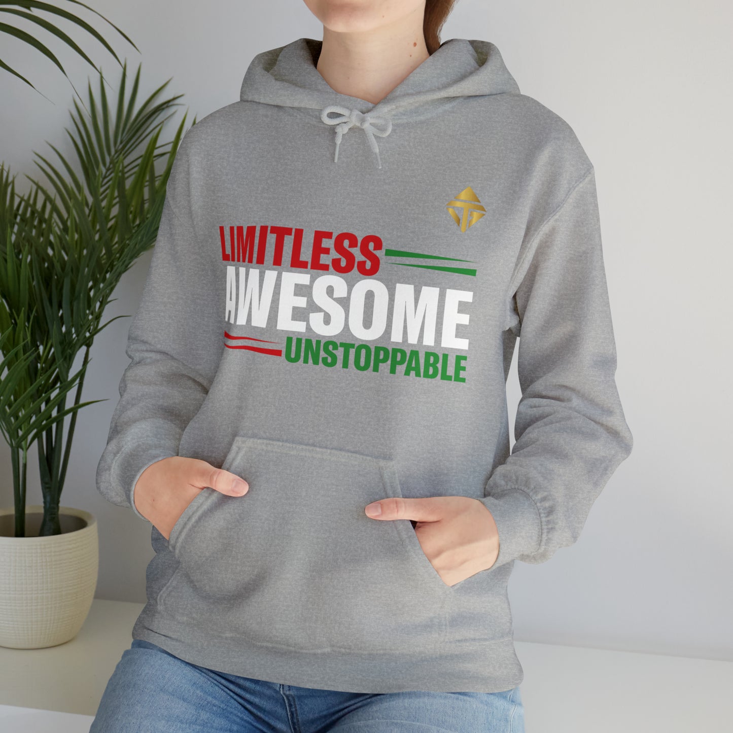 Limitless Awesome Unstoppable Unisex Hoodie