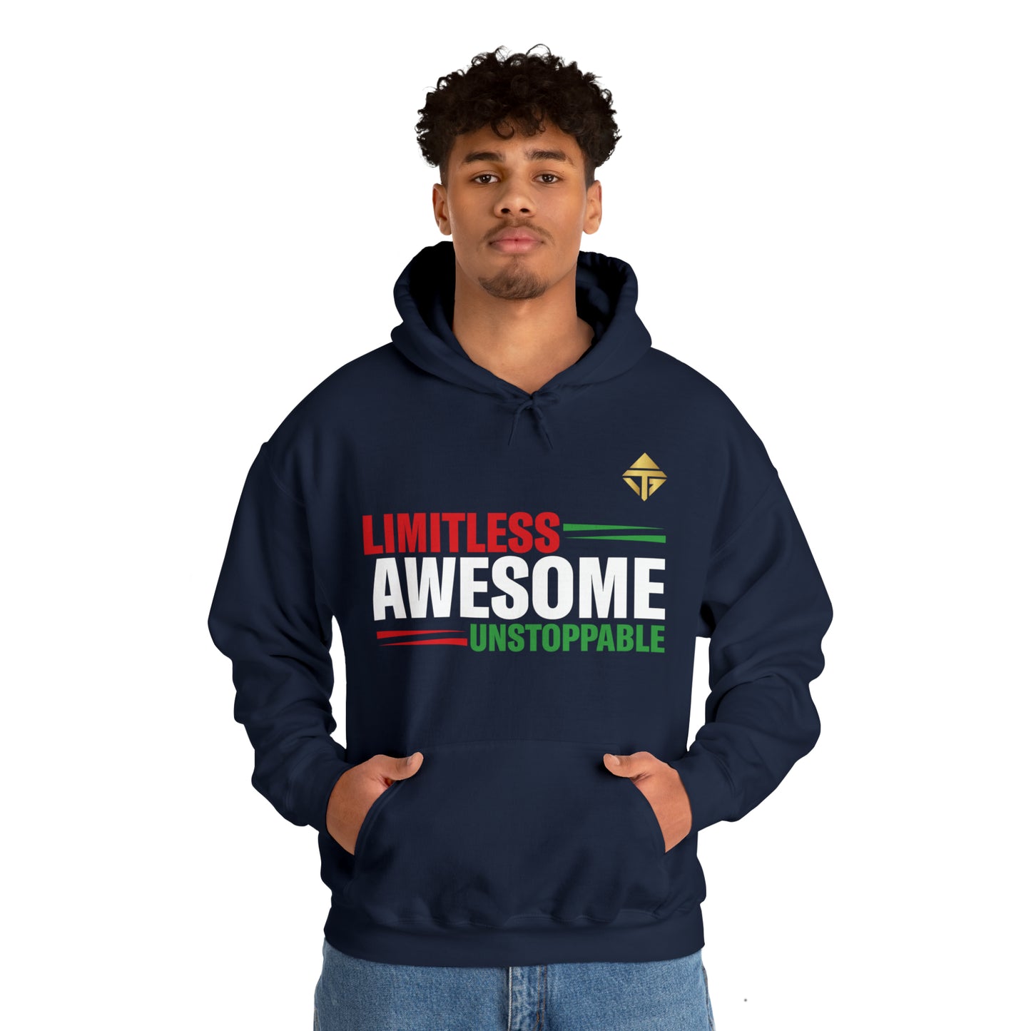 Limitless Awesome Unstoppable Unisex Hoodie