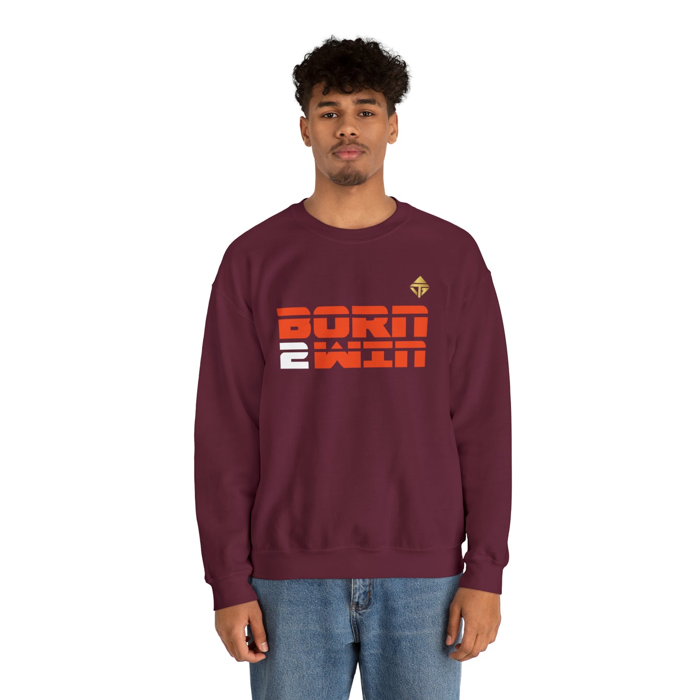 Born 2 Win Unisex Crewneck Sweatshirt