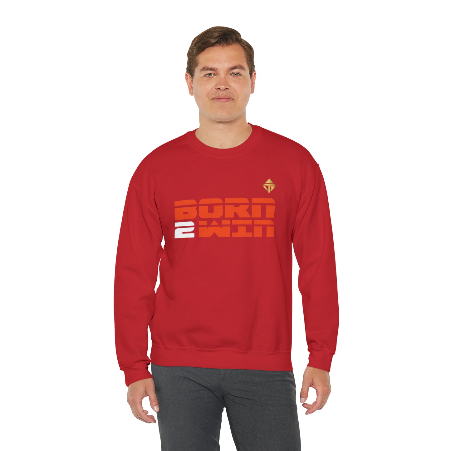 Born 2 Win Unisex Crewneck Sweatshirt