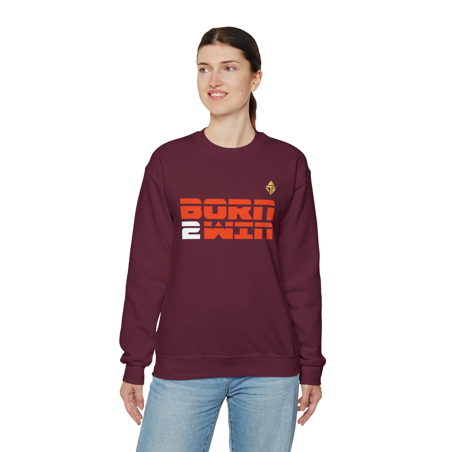 Born 2 Win Unisex Crewneck Sweatshirt