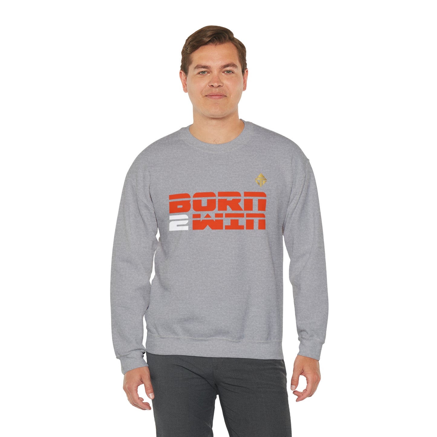 Born 2 Win Unisex Crewneck Sweatshirt
