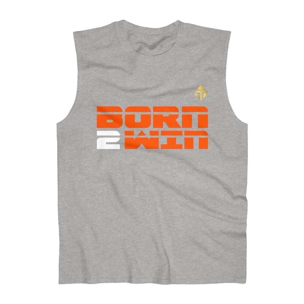 Born2Win Men's Cotton Sleeveless Tank