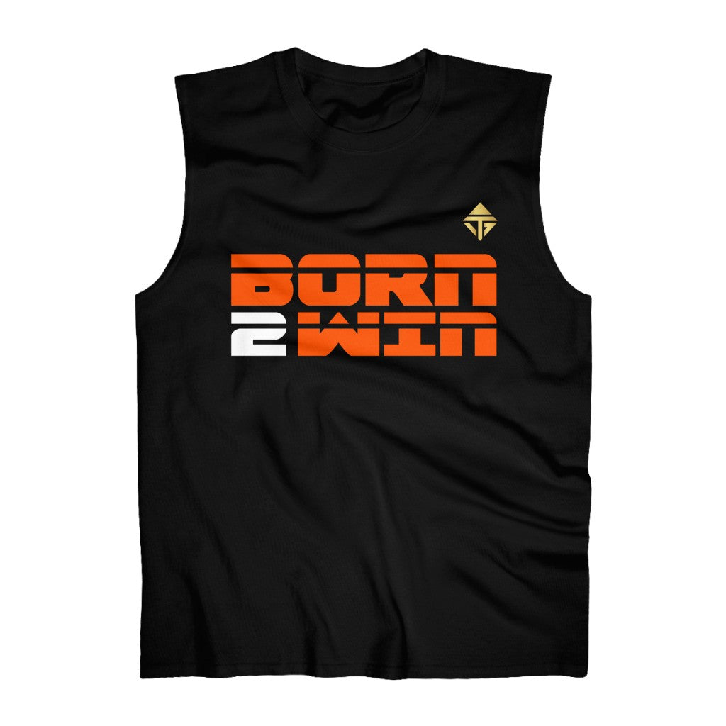 Born2Win Men's Cotton Sleeveless Tank