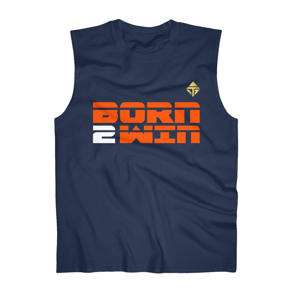 Born2Win Men's Cotton Sleeveless Tank