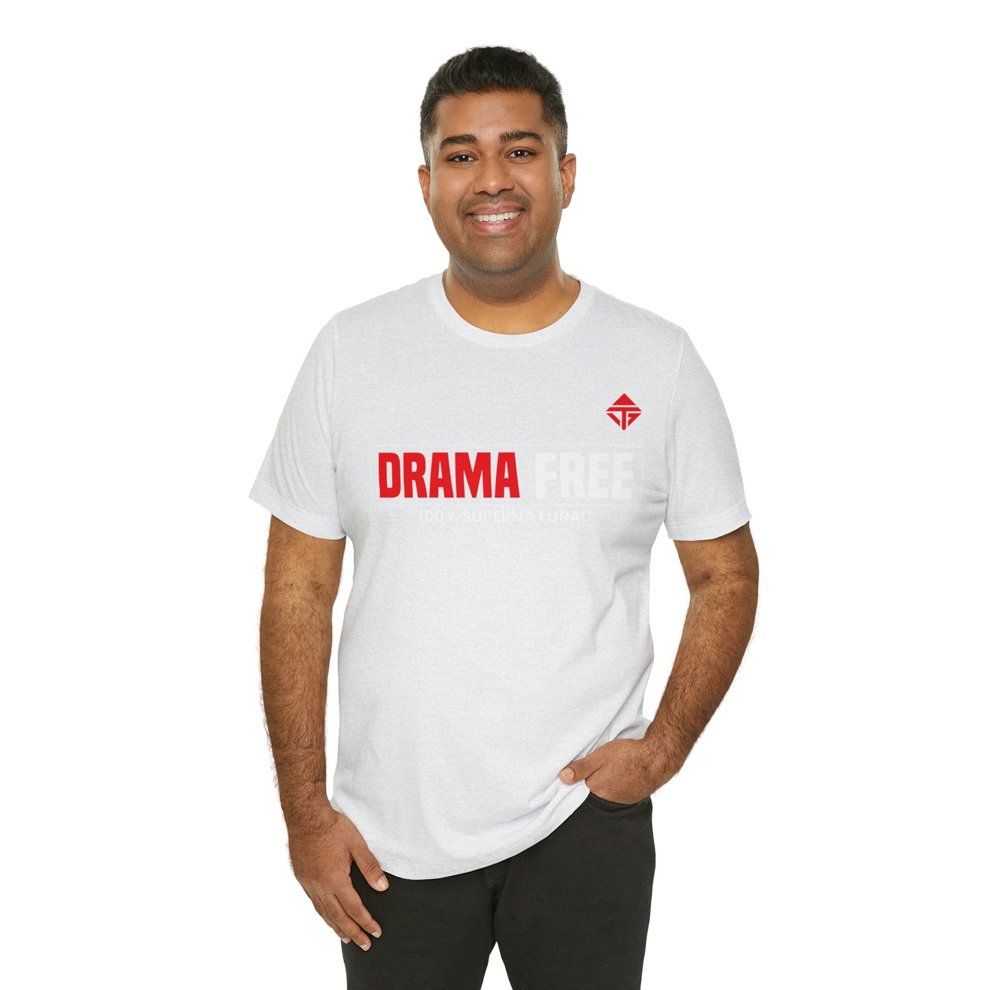 Drama Free Unisex Short Sleeve Tee