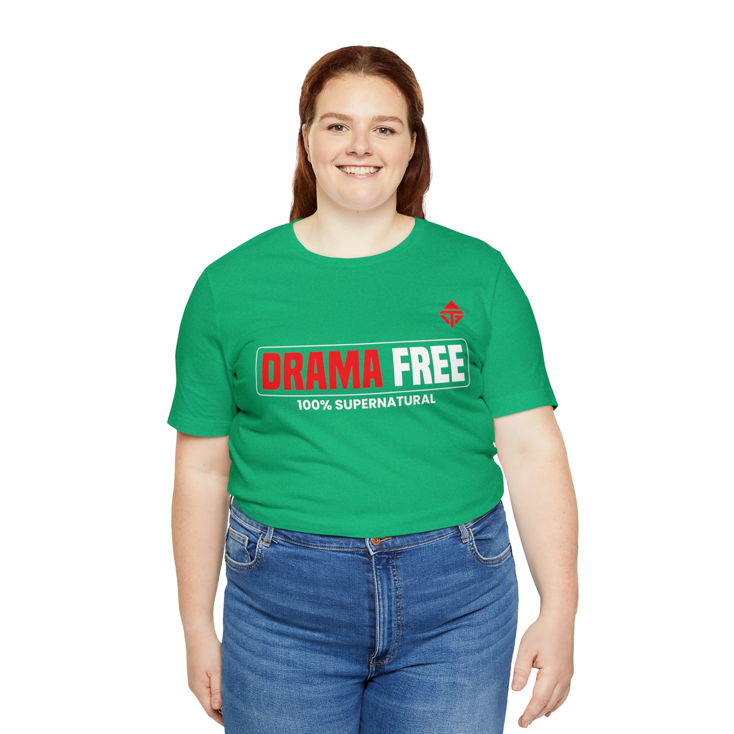 Drama Free Unisex Short Sleeve Tee