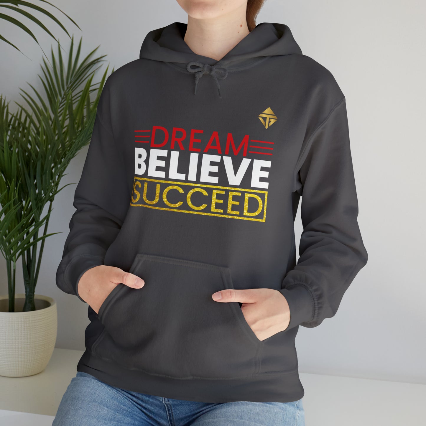 Dream Believe Succeed Unisex Hoodie