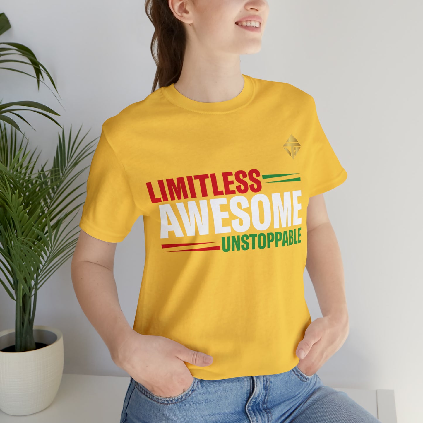 Limitless Awesome Unstoppable Short Sleeve Tee