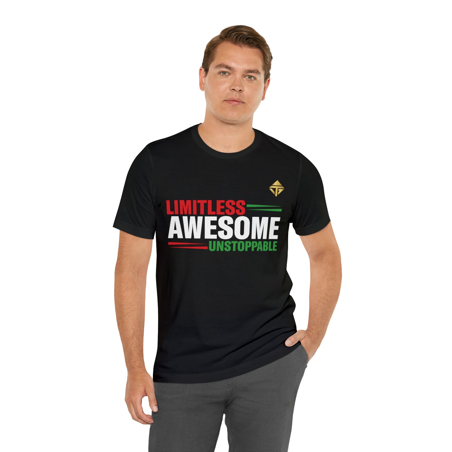 Limitless Awesome Unstoppable Short Sleeve Tee