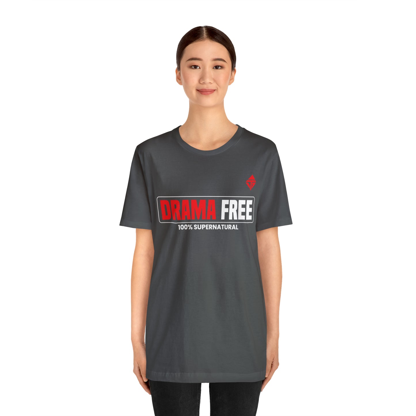 Drama Free Unisex Short Sleeve Tee