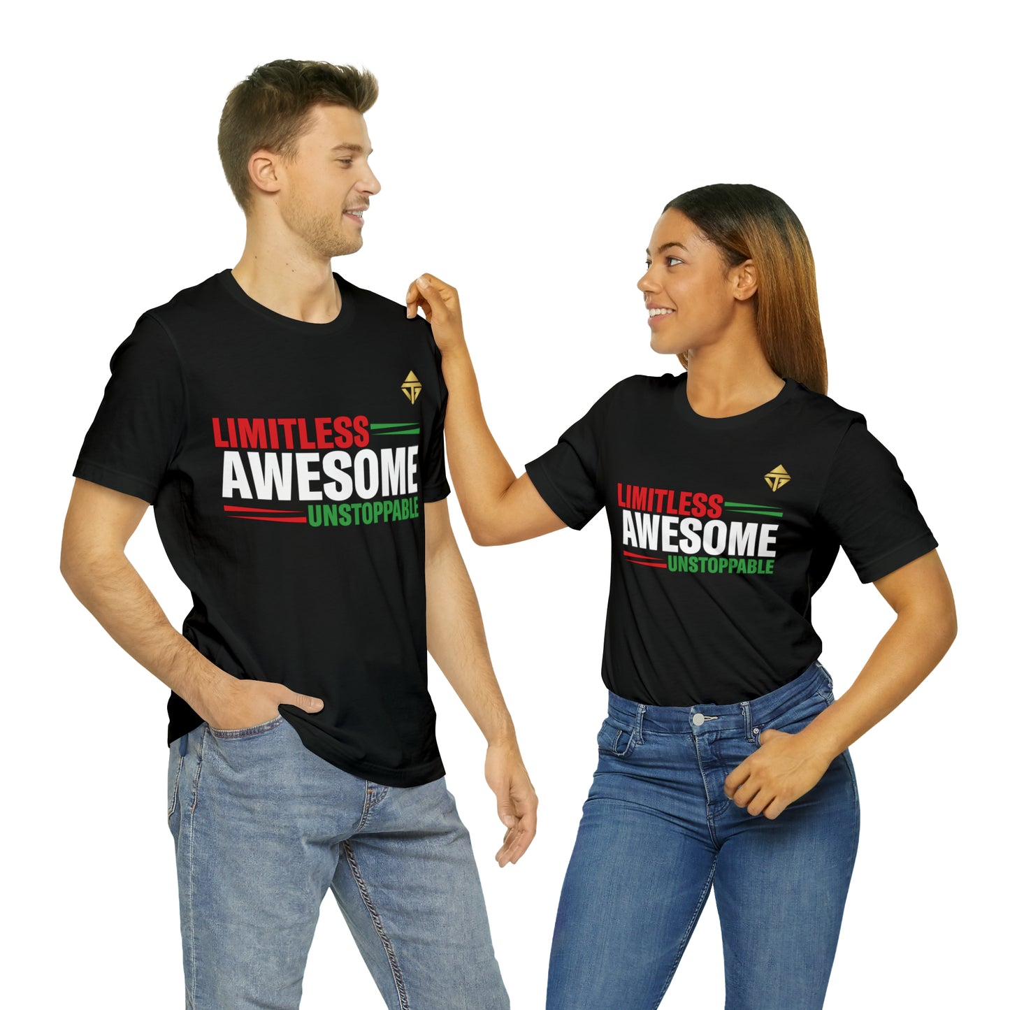 Limitless Awesome Unstoppable Short Sleeve Tee