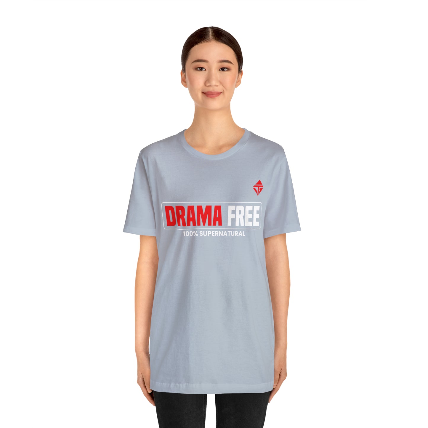 Drama Free Unisex Short Sleeve Tee