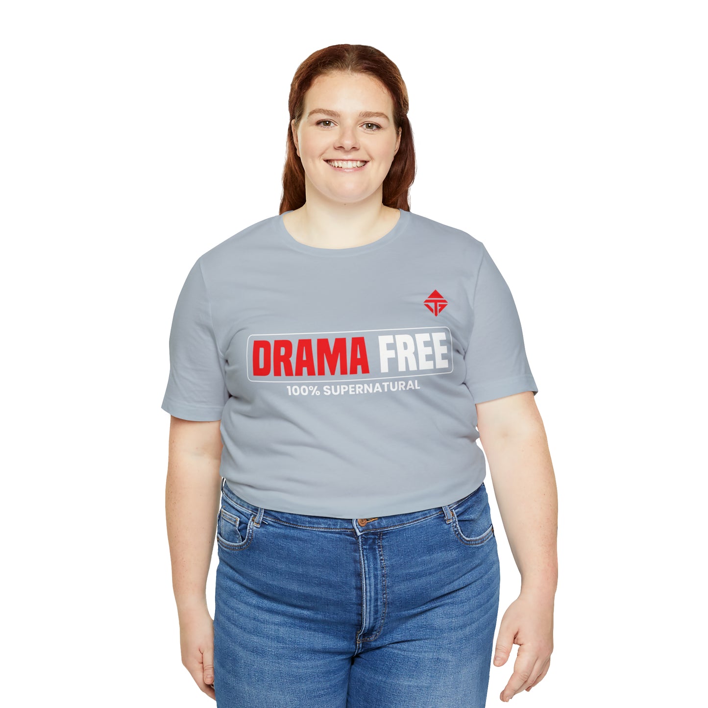 Drama Free Unisex Short Sleeve Tee