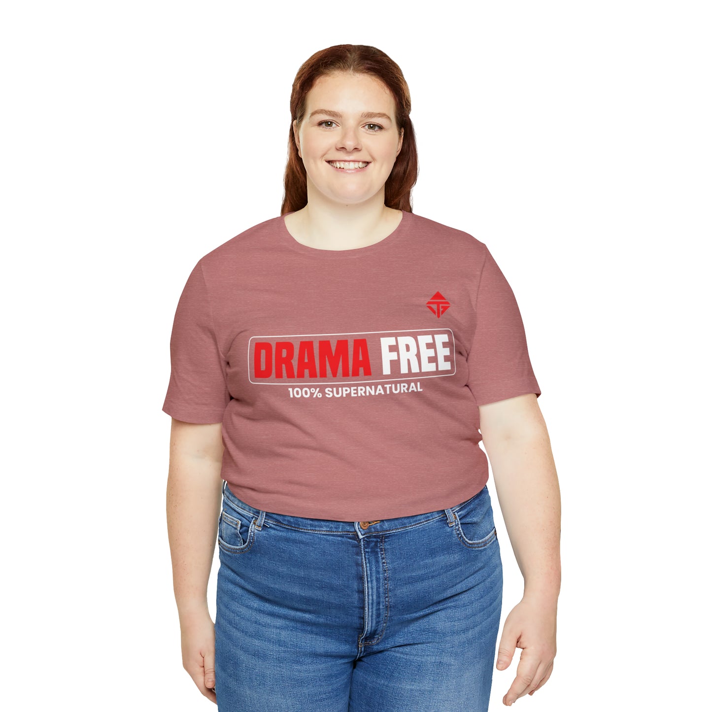 Drama Free Unisex Short Sleeve Tee