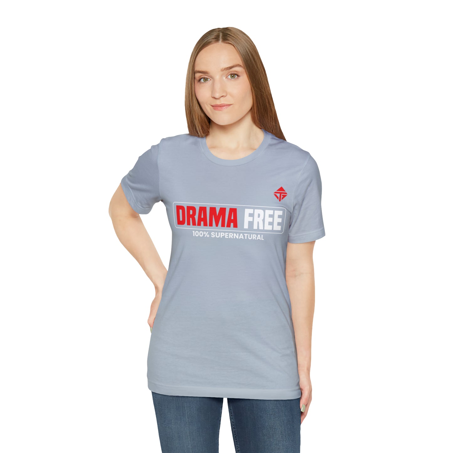 Drama Free Unisex Short Sleeve Tee