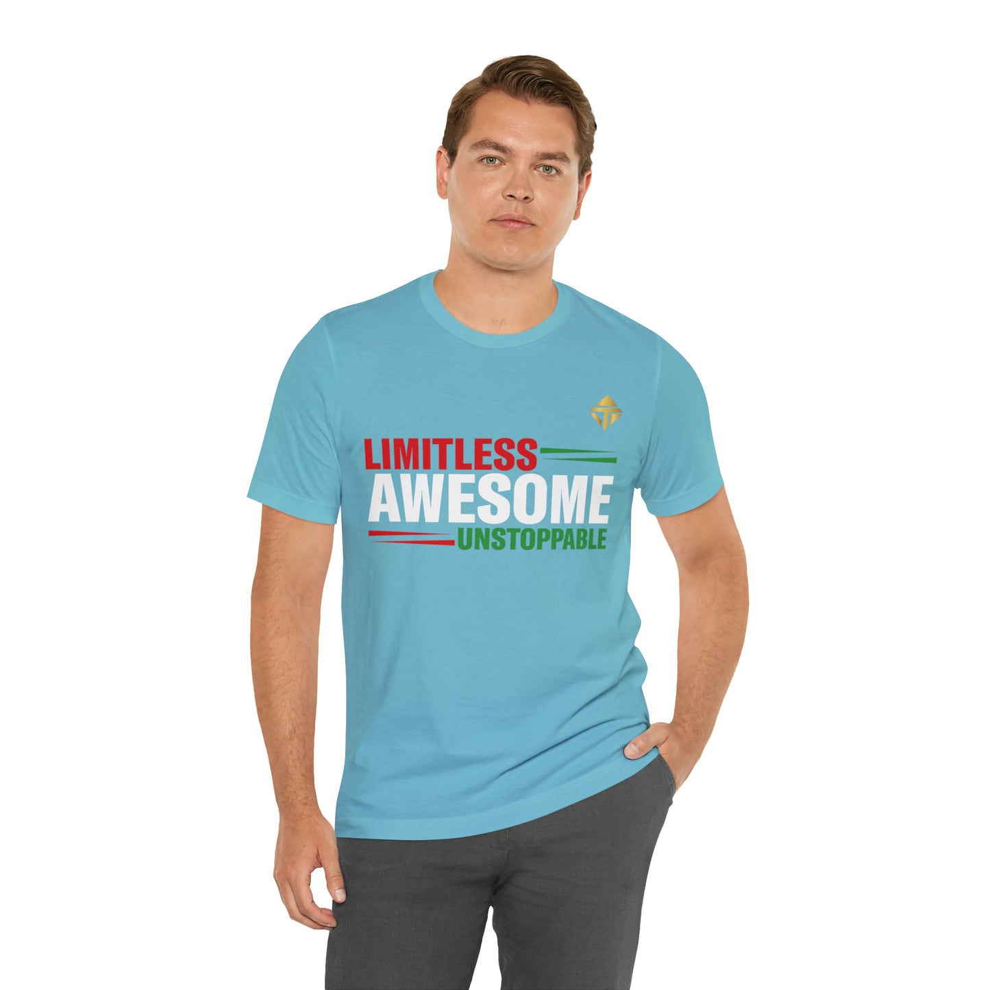 Limitless Awesome Unstoppable Short Sleeve Tee