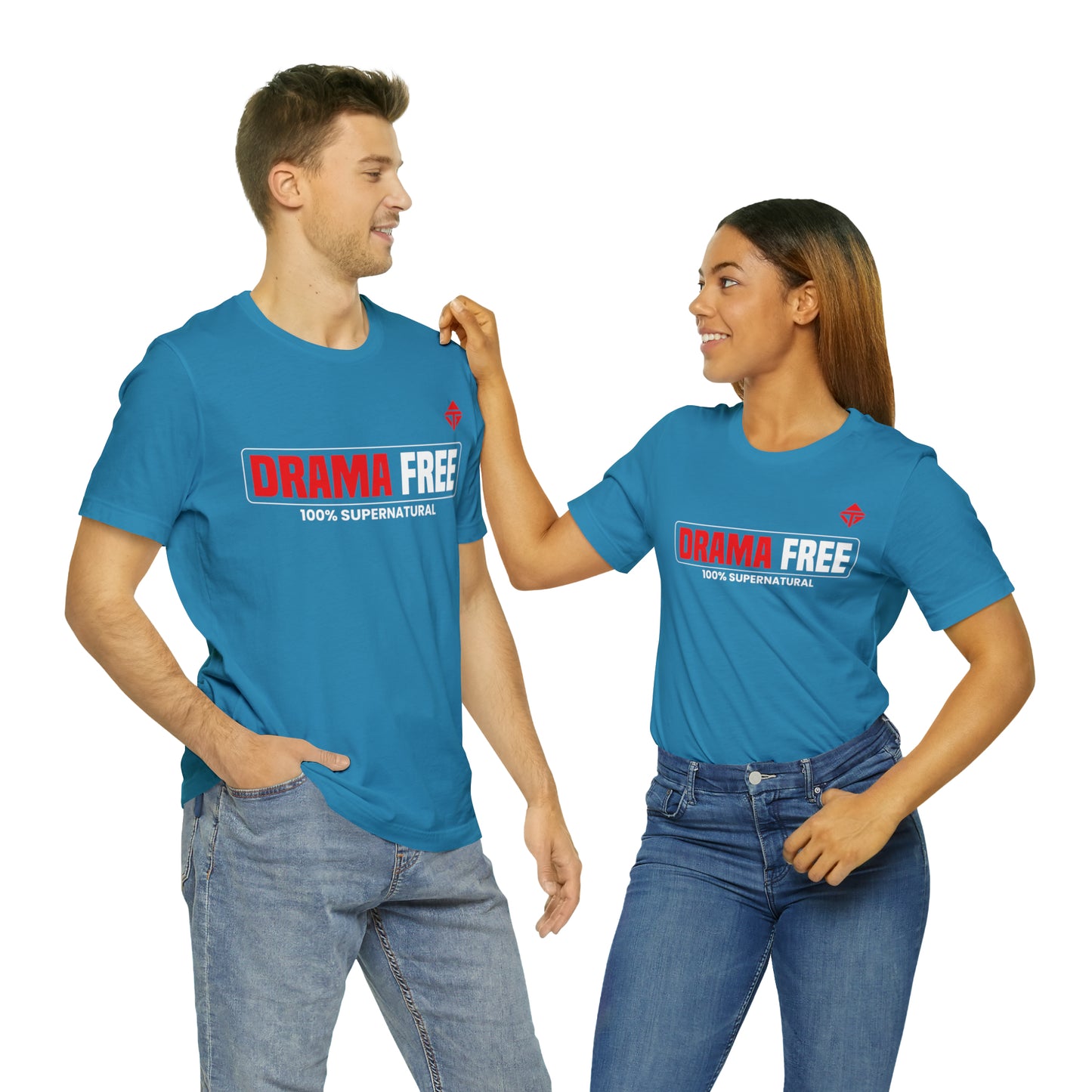 Drama Free Unisex Short Sleeve Tee