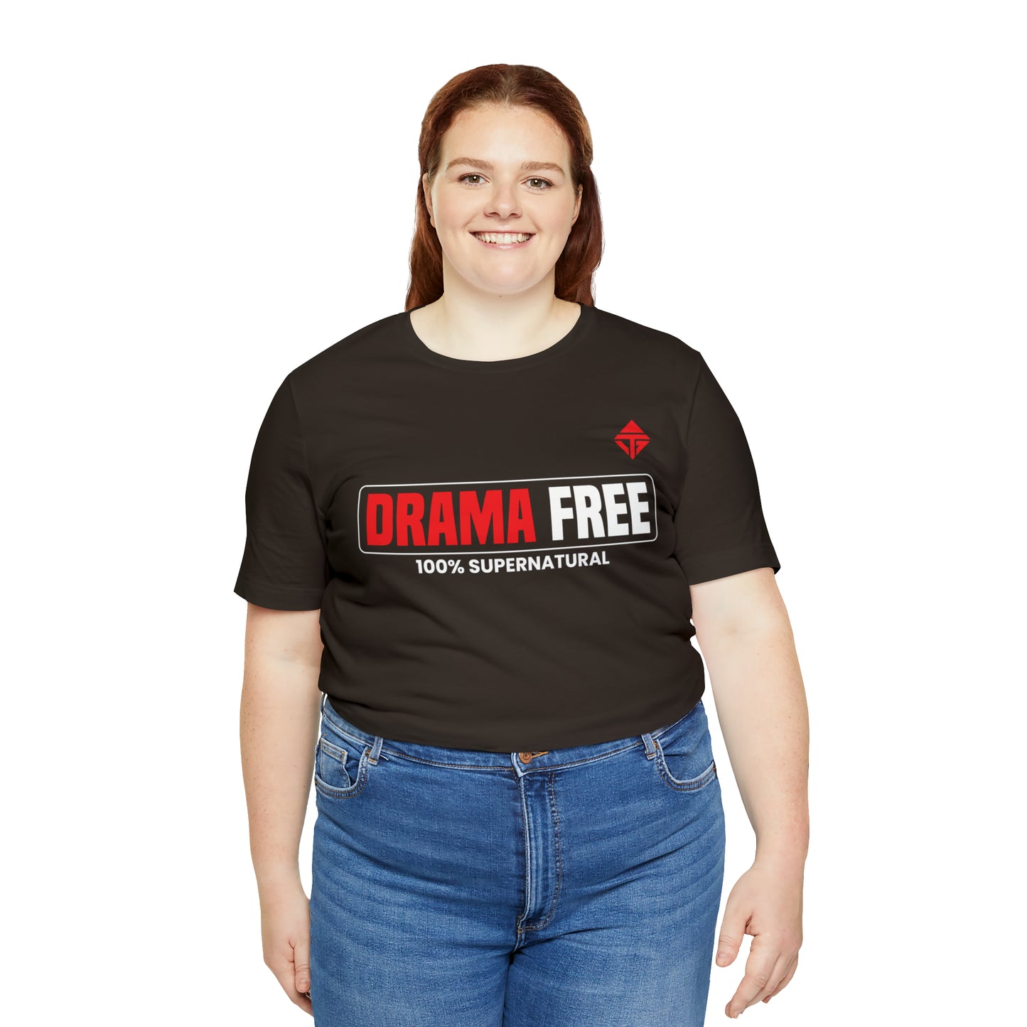 Drama Free Unisex Short Sleeve Tee