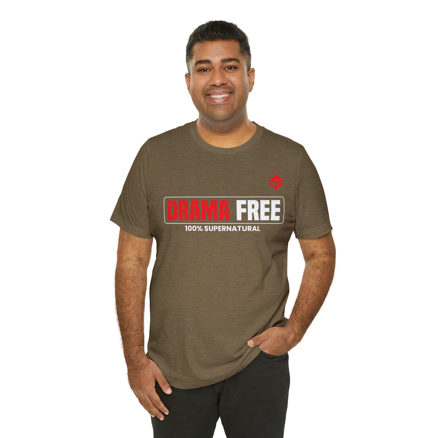 Drama Free Unisex Short Sleeve Tee