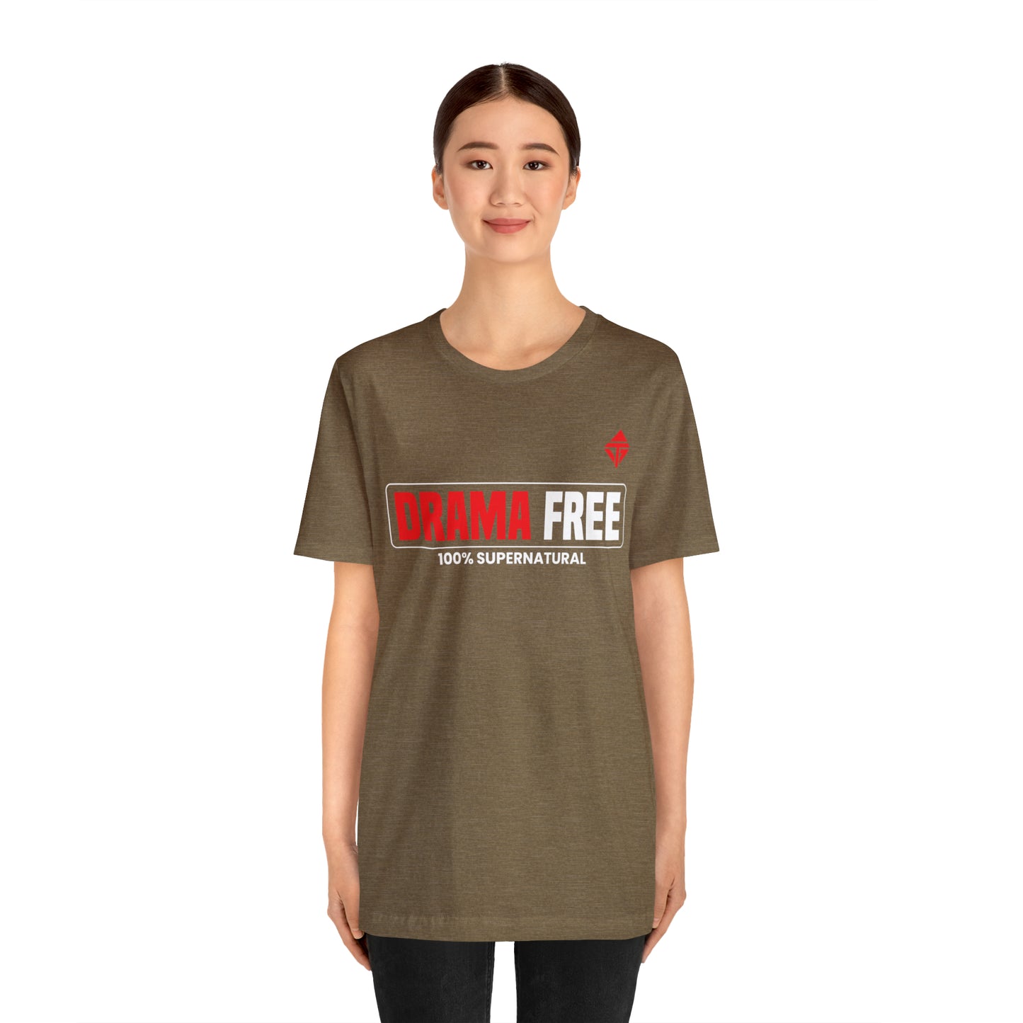 Drama Free Unisex Short Sleeve Tee